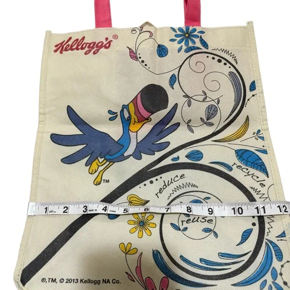 Kellogg's Froot Loops Toucan Sam Tote Bag 2013 Reusable - Picture 10 of 10